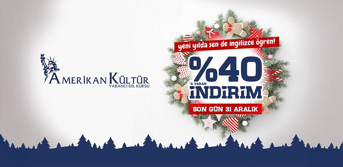 Antalya Amerikan Kültür Şubelerinde Yıl Sonu Kampanyası! %40’a Varan İndirim Başladı